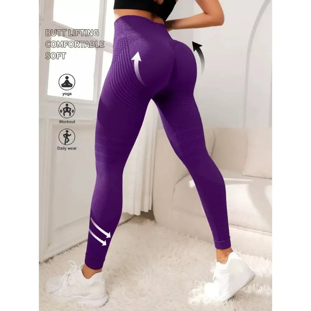 Leggings 3D Anti-Cellulite - Sculptent vos courbes!
